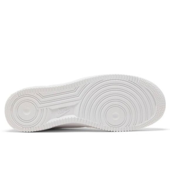 Nike Air Force 1 07' Fresh Triple White Leather Mens Basketball Shoes DM0211 100 - Picture 7 of 9